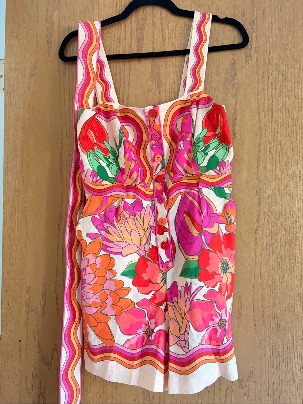 Farm Rio Spring Affair Romper - Picture 3 of 10